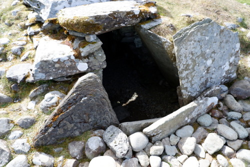 Nether Largie South Cairn, Kilmartin Glen, Argyll, Scotland, 1.4.18.One of the oldest monuments in t