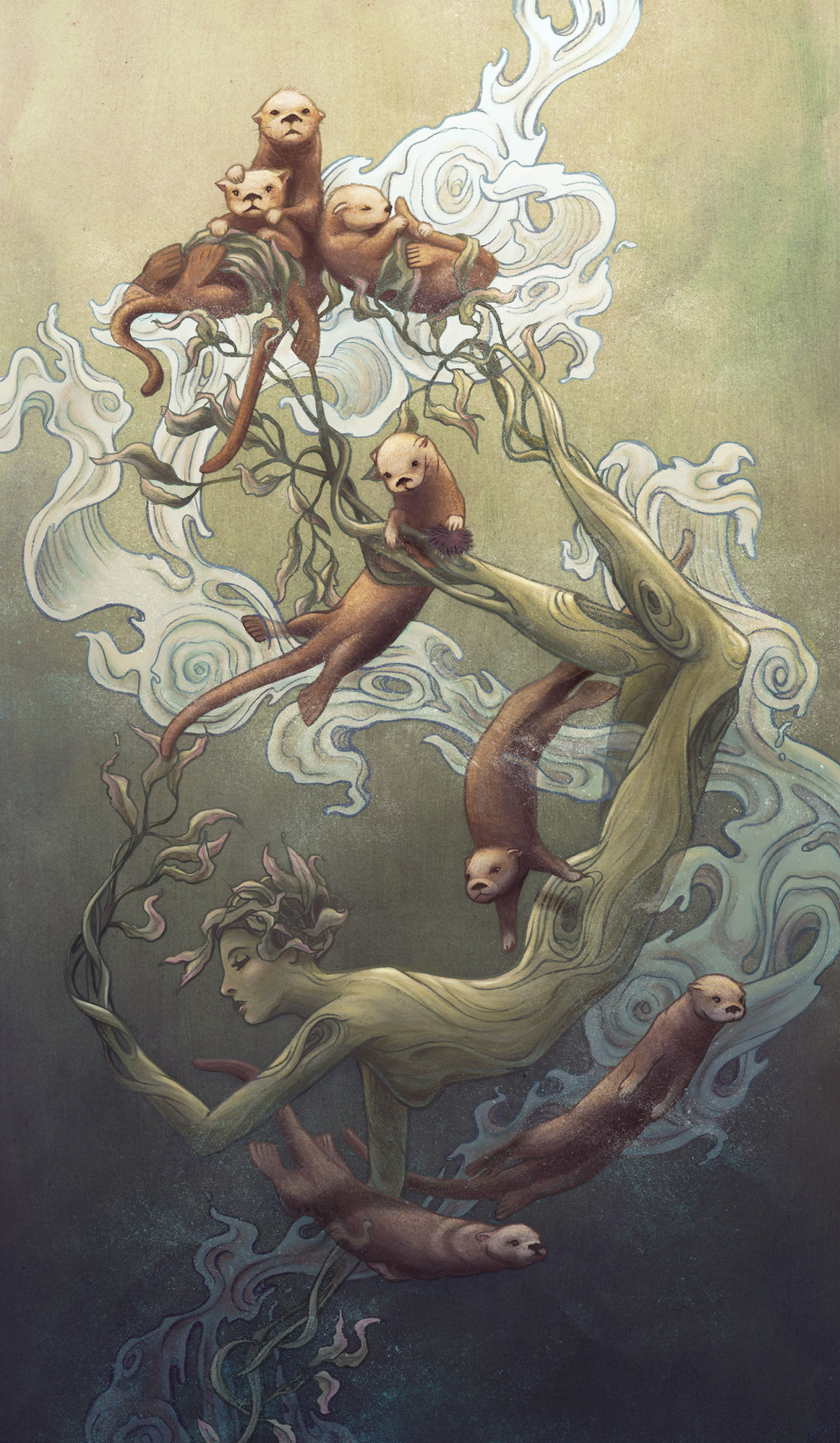 fuckyeahillustrativeart:  Suspension Kate O’Hara Tumblr: http://knockout9.tumblr.com