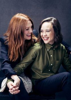 morejulianne:  Julianne Moore and Ellen Page