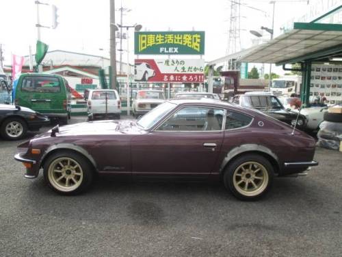 hirocimacruiser: 1973 S30 Fairlady. Wheels are Watanabes.