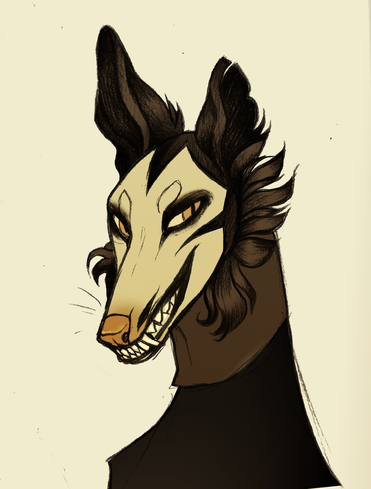 canisalbus:  Garcia Borzoi mix / male / either 1800 era London or Old West / gambler,