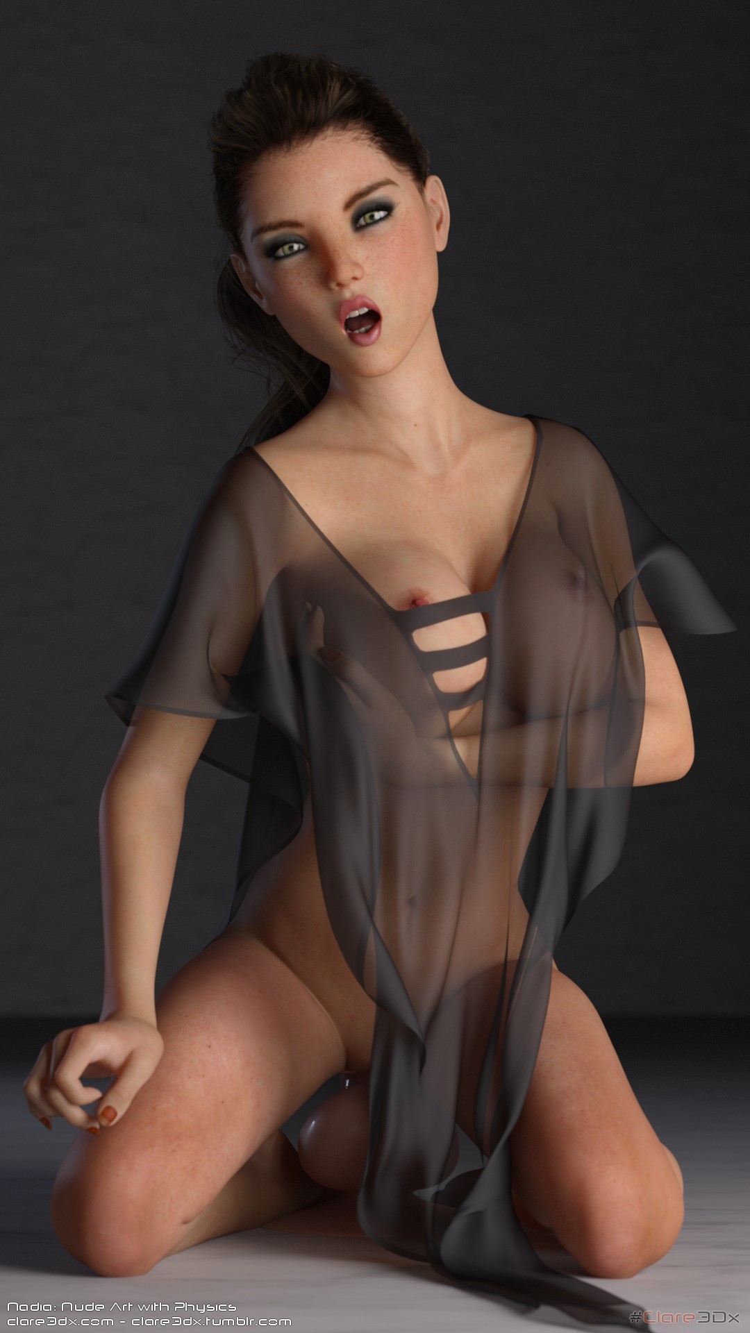 Post 630: Nadia, Nude Art with Physics - wannabe DICKGIRL!!Meet Irisa’s roommate..