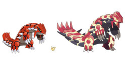 shelgon:  Primal Groudon and Primal Kyogre