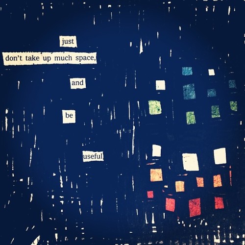 Blackout poetry by Austin Kleon, author of Steal Like An Artist and Newspaper Blackout See more blac