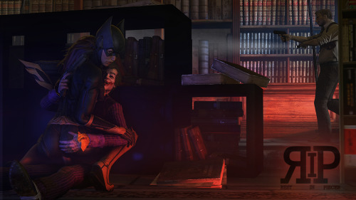 rest1in1pieces:  Batgirl x Joker Not much to say about it. ;)well actually there is something to say about it, I animated it, but I screwed up at some point, i might upload it anyway.  pic above has 720p. 4K2K 