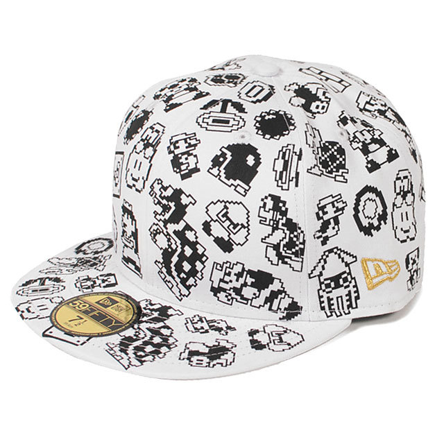 8bitchick:  it8bit:  Super Mario Caps Available in White or Black at Cap Collector.