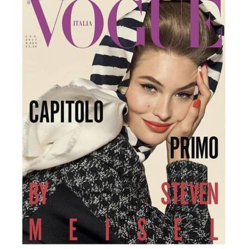 Our Congratulations to Grace Elizabeth and her first cover for Vogue Italia #fashion #beauty #gracee