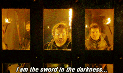  The gods aren’t down here. It’s the six of us, you hear me? 