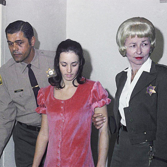 mansonfamilyvevo: Manson Family member Susan Atkins (aka Sadie Mae Glutz) being escorted