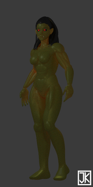 Getting the itch to do 3d-things again. Still no real idea what I’m doing, some sort of basemesh in 