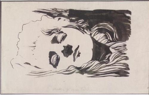 ubeink: Koloman Moser. “ Bildnisstudie.” 1898-99.