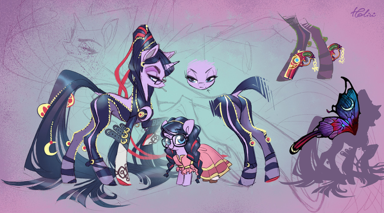 holivi-art:  Made a concept of “Ponynetta” for fanart. I love this game