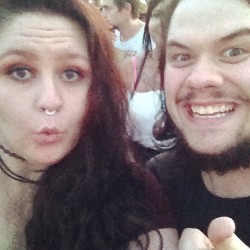 We have fun&hellip;.mega weirdOs. 💕 #cutiepie #ooo #waht #derp #funnyfaces #mylove #bfgf #iloveyou #Soundwave #soundwave2015 #Soundwavemelbourne #rock #kiss #dance #party