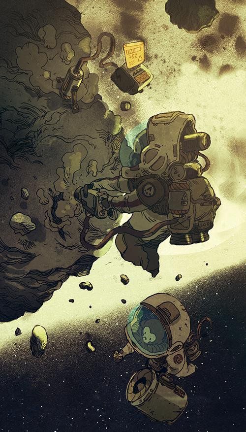 Astromechapunk Star Quest By Guillaume Singelin