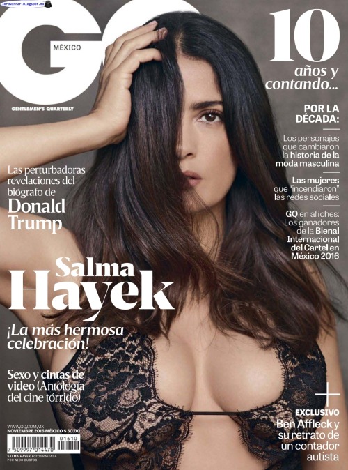   Salma Hayek - GQ Mexico 2016 Noviembre porn pictures
