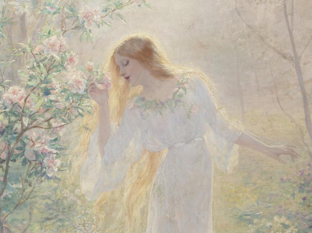 arcadiaart:  René Gérin (French, 1862-1895), “L’été”.Follow Arcadia Art on