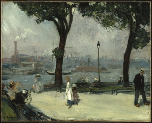 “Where was this park and what was the view?”William Glackens was an American artist known for his re