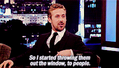 fuckyeahmcgosling:  “Who is this guy? What happened to the girl scouts? Why does he have all the cookies?” [x] 