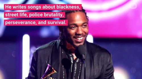 strongblackberries: Congrats to Kendrick Lamar for becoming the first MC to win a Pulitzer Prize and