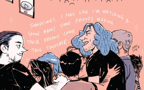 I realized I never formally posted my piece for Grumpzine, the little Game Grumps fan zine, I organi