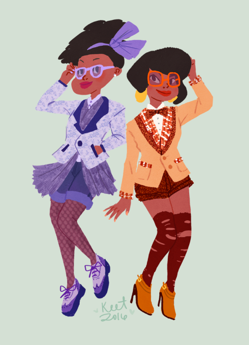 makeshiftlove:  Kiki & Jenny 💖 