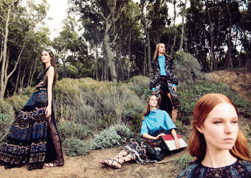 stormtrooperfashion: Clementine Deraedt, Grace Simmons, Hedvig Palm, Maartje Verhoef and Vanessa Moo