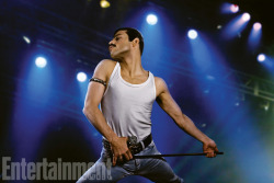 kingjaffejoffer: istillbelieveinradishes:  thefilmstage:  The first look at Rami Malek as Freddie Mercury in Bryan Singer’s biopic Bohemian Rhapsody.  Omfg  I cannot wait. Freddie Mercury is everything. 