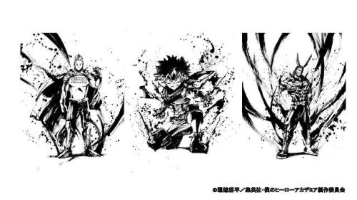 BnHA art by Okazu that will be available at KyoMAFSource: Official Twitter