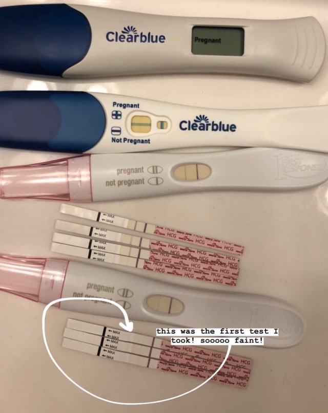 Cove Ovard Ferris𓃭 — First Positive Pregnancy Tests Taken