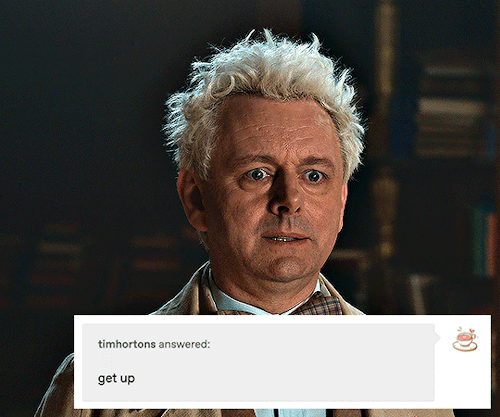 #Crowley Is Literally Falling For The Second Time