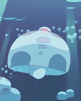 senj0ugahara:  Ponyo + Jellyfish     