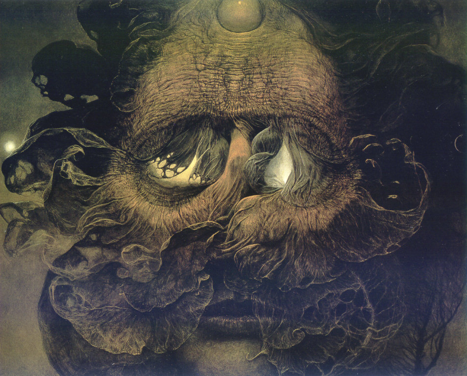 asylum-art:   Zdzislaw Beksinski Art   [ Master Polish painter of the Fantastique