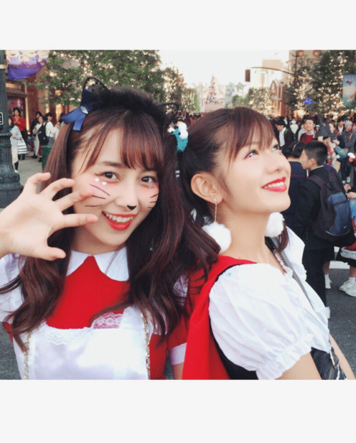 yagura-nao: Airi x Keira  #谷川愛梨 #與儀ケイラ #NMB48