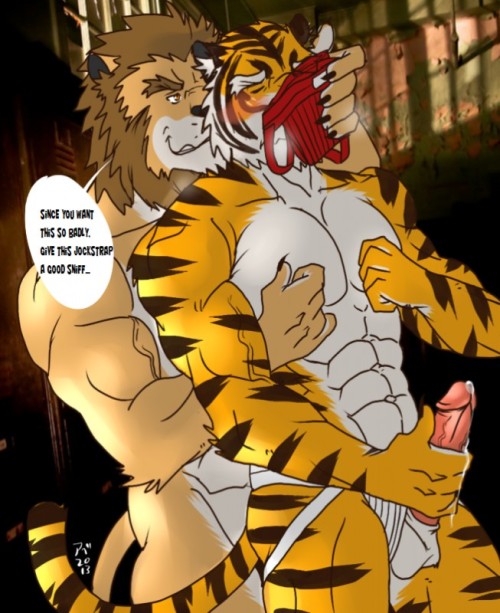smexystallion:  Oh the musk from the sweaty jockstrap makes me wanna..~! *Moans and cums* 