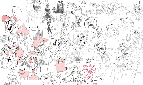 Did A Little Drawing Session With People At The Magma Yesterday.