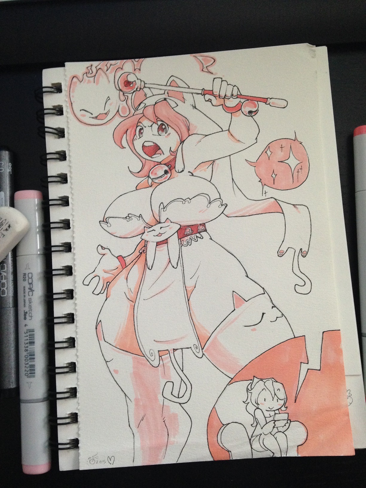 nicoleships:  sketch commission I snagged from DA COOLEST GUY at fwa!&lt;33 LOOKIT