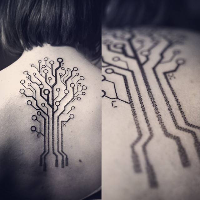Black tree tattoo by Blaze by bLazeovsKy on DeviantArt