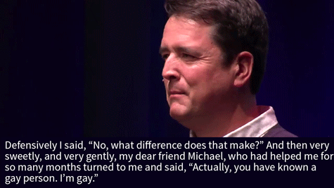 ourspiritnow:  tedx:  Watch the whole talk here» John Dehlin is a practicing Mormon … and an outspoken activist for LGBTQ rights. In this touching talk at TEDxUSU, John shares how a friendship with an openly gay coworker changed his views on homosexuality