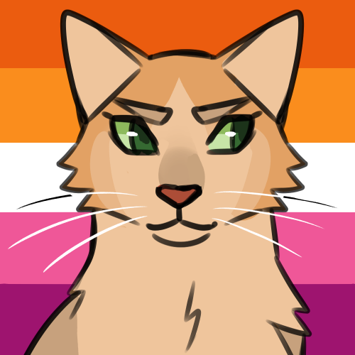 berrym00n: pride batch #5asexual twigbranch, lesbian dawnpelt, nonbinary olivenosearoace / lesbian f