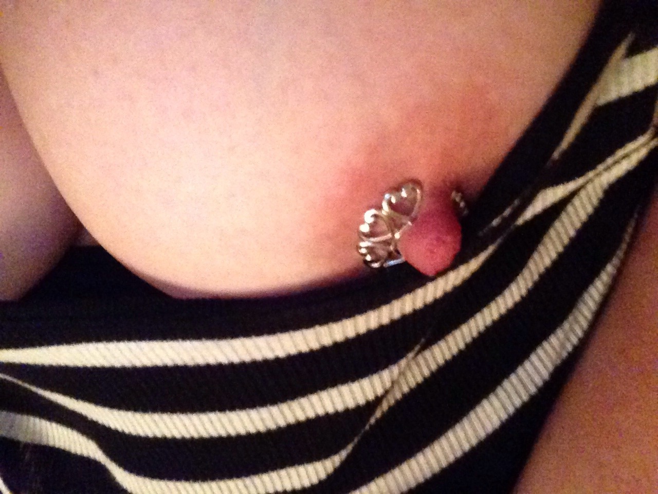 LARGE NIPPLE FETISH