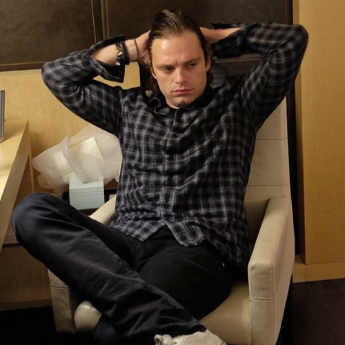 Sebastian Stan’s Very Masculine Hands With A Hair Tie Reblog If You Agree With This Sensation