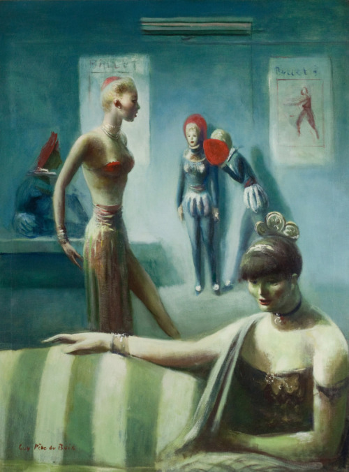 The Ballet Tryout (1945) Guy Pène du Bois Oil on canvas