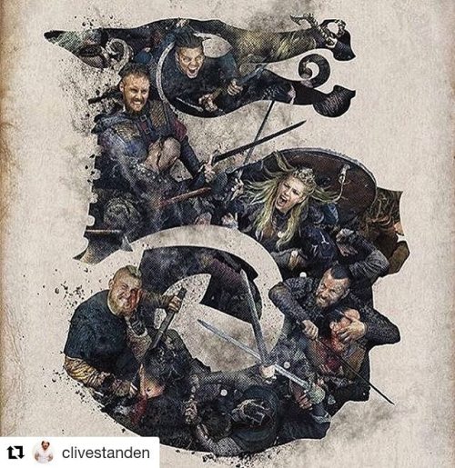 #Repost @clivestanden (@get_repost) ・・・ Tonight! #Vikings #whowillrise #shieldwall