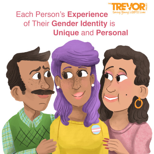  Excerpts from The Trevor Project’s “Guide to Being an Ally to Transgender and Nonbinary Youth,” whi