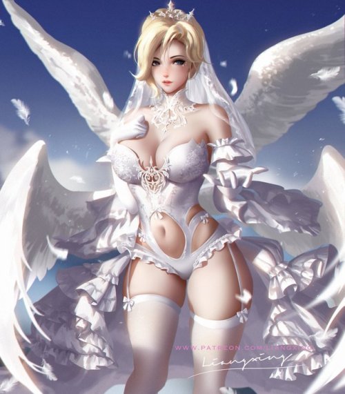 oversexyxyz: Bride Mercy We are posting here only SFW stuff, for more visit our website, Twitter or 