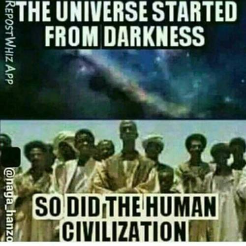 @Regrann from @king_god_i_am - #DarkMatterOnes #CarbonCoatedBeing #9etherBeings #KnowThySelf #BlackW