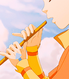Avatarparallels:  Aang And Bumi Playing The Flute. 