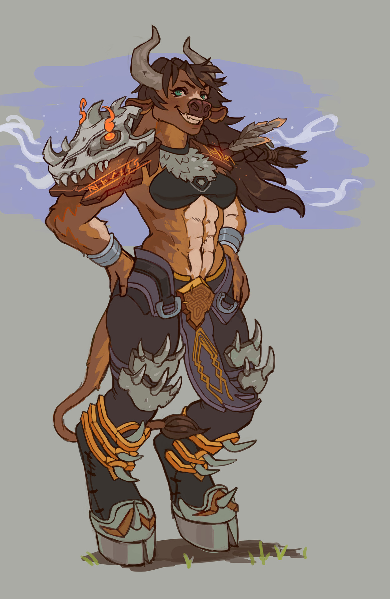 teaxerz: Happy to be back to WoW stuff for a bit, Character belongs to @captaindak