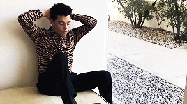 westwallys:RAMI MALEKfor GQ Middle East (2018), Behind The Scenes.