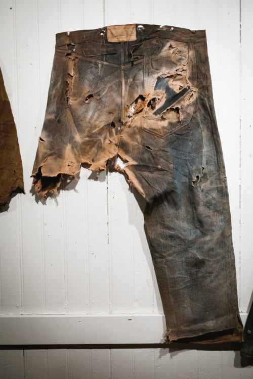 “Yeah, I decided to finally retire my jeans after my back pocket blew out.” - Coal Miner